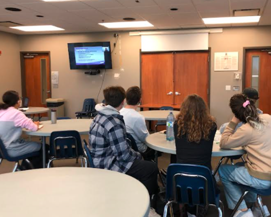 Étudiants en salle de classe