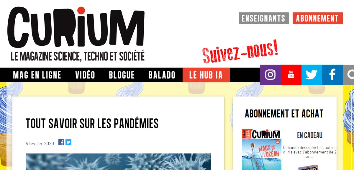 Tout savoir sur les pandémies